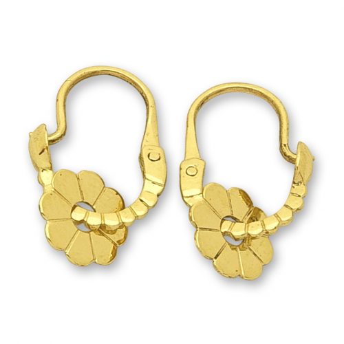 Златни обеци | Евтино злато | Orolinegold.com | 3182 earrings 2.44g