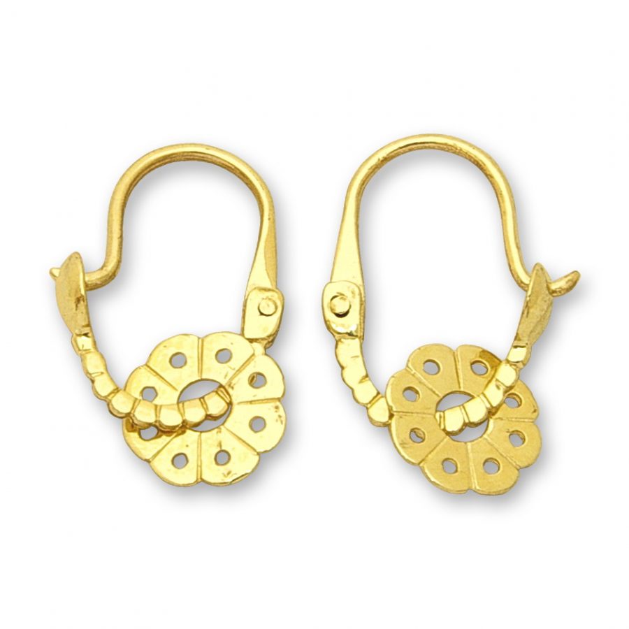 Златни обеци | Евтино злато | Orolinegold.com | 3184 earrings 1.89g