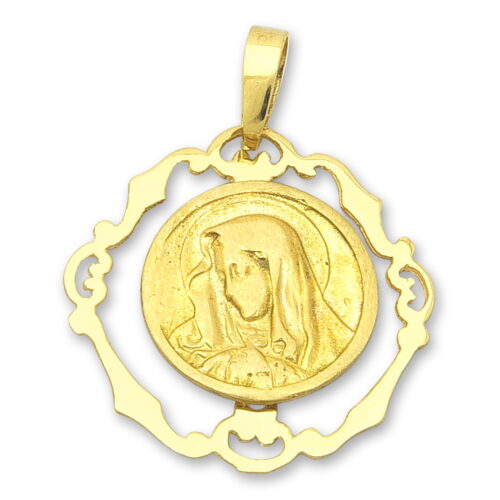 Златна висулка Богородица