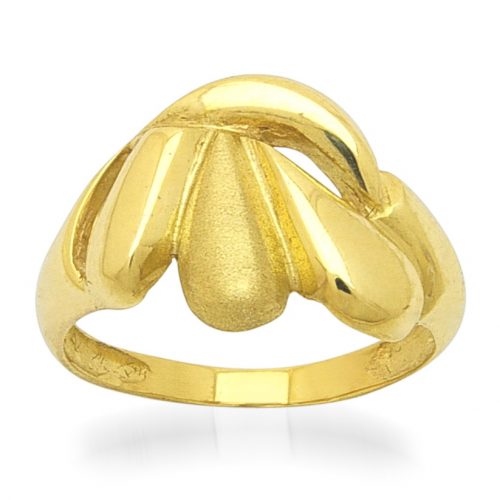 дамски златен пръстен с мат | 3492 golden ring 3.34g