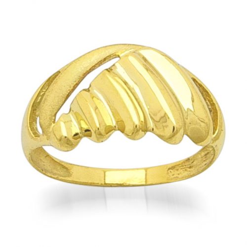 дамски златен пръстен с мат | 3493 golden ring 2.66g