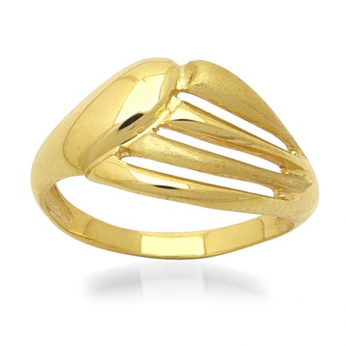 дамски златен пръстен с мат | 3495 golden ring 2.32g