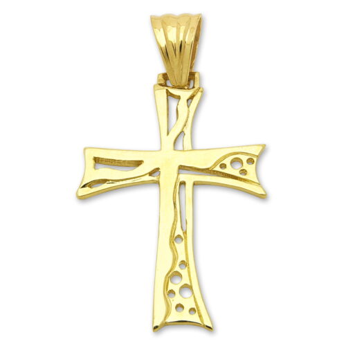 златен кръст медальон
