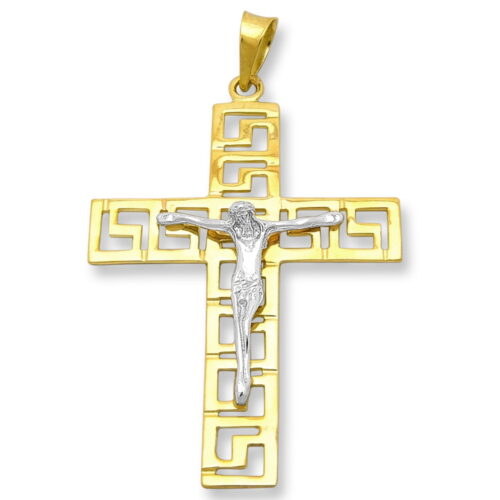 златен медальон кръст