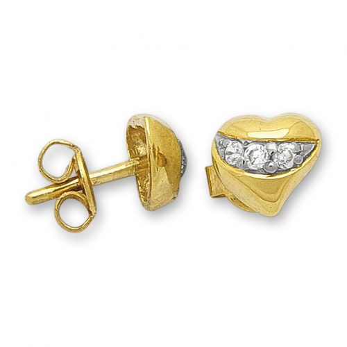 Златни обеци | Евтино злато | Orolinegold.com | 3953B-1.34g