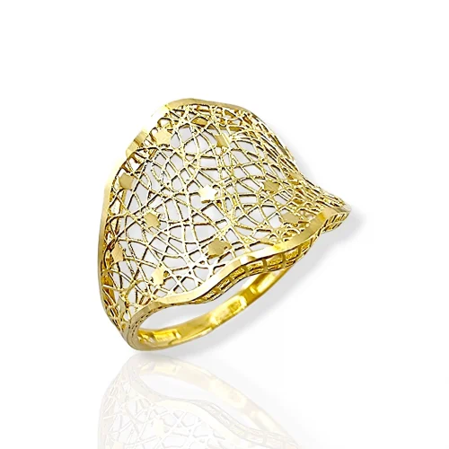 Луксозен дамски златен пръстен.